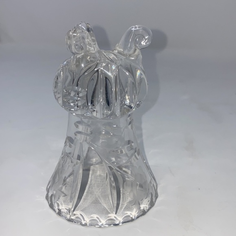 Vintage‎ Crystal Vase Footed Pinwheel Crystal Flower Vase - Picture 5 of 7